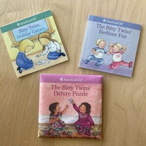American Girl The Bitty Twins (Mini Book, paper game, paper puzzle)